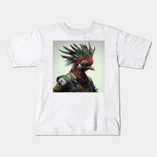 rooster punk from guardian Kids T-Shirt